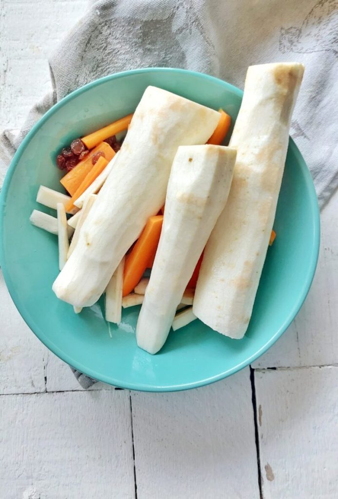 Racines de chicorée à la poêle