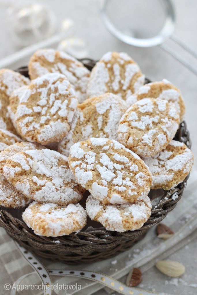 ricciarelli toscans faits maison