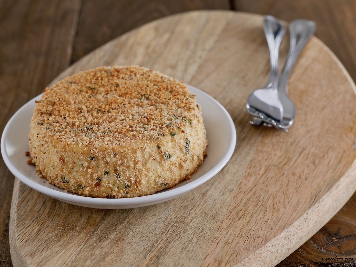 Ricotta panée au four légère
