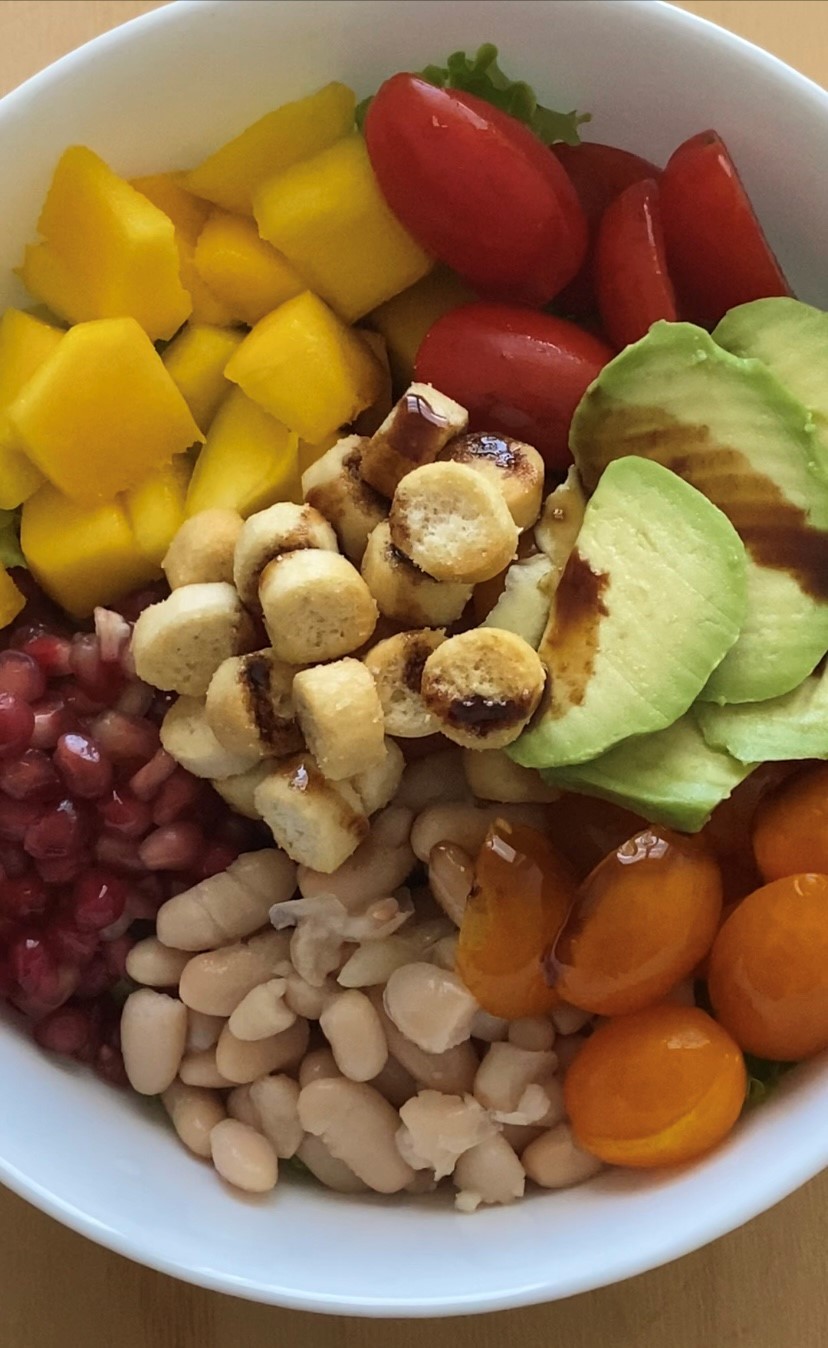 Salade avec haricots cannellini