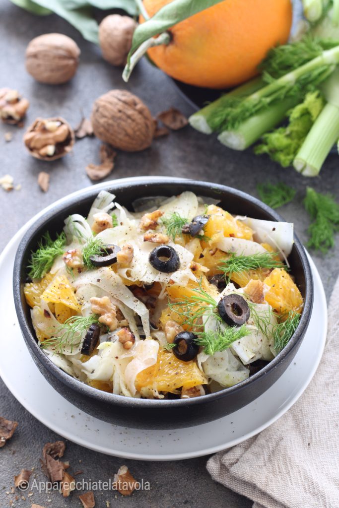 fenouil oranges et olives