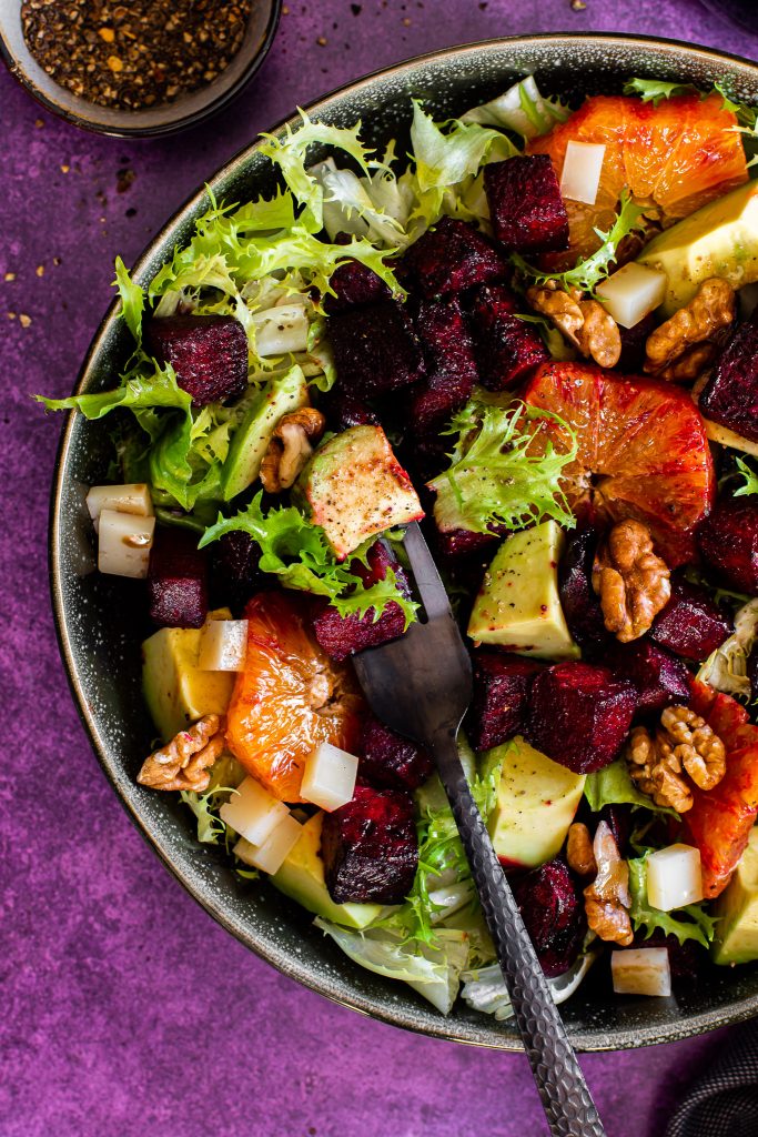 Salade hivernale gourmande