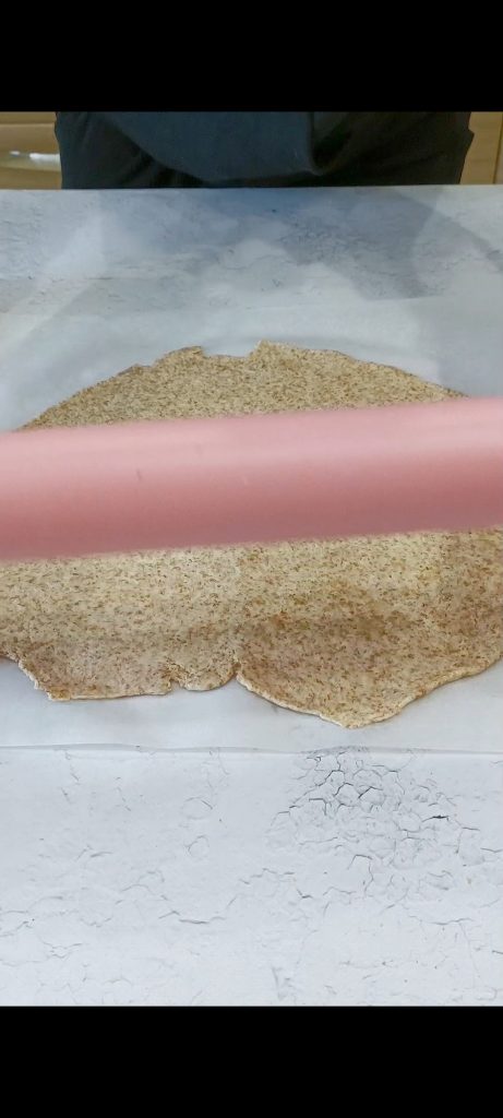 Étendons la pâte complète