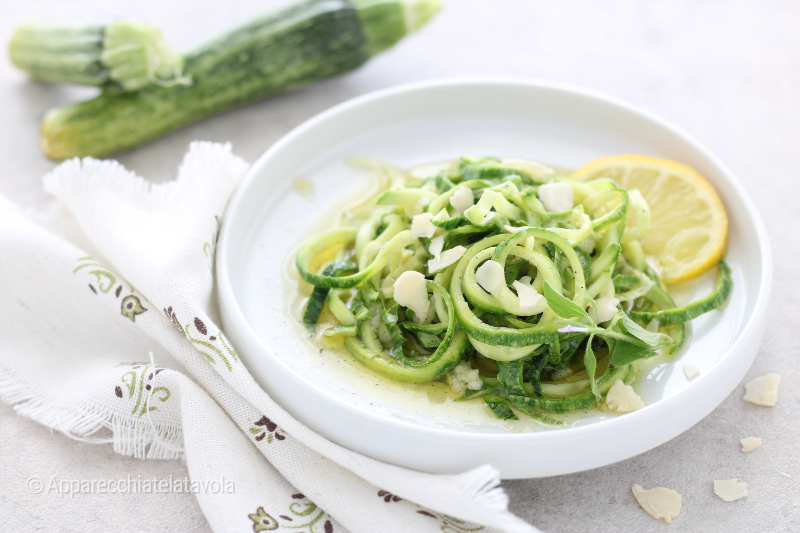 spaghetti de courgettes