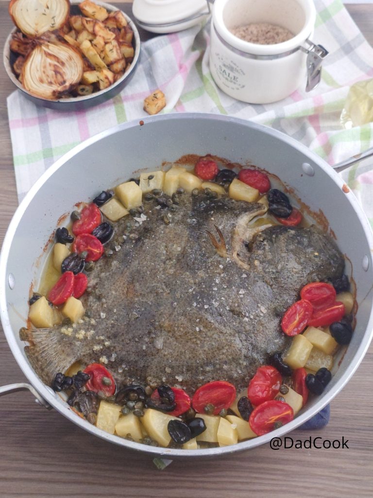 TURBOT AU FOUR AVEC POMMES DE TERRE : La Recette Classique et Parfaite pour un Plat Principal de Poisson Savoureux et Facile