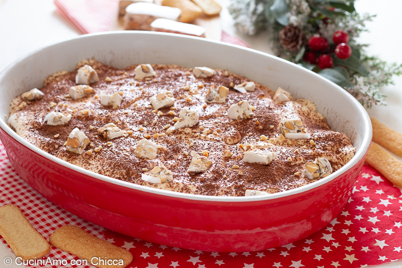 Tiramisu au nougat facile et crémeux