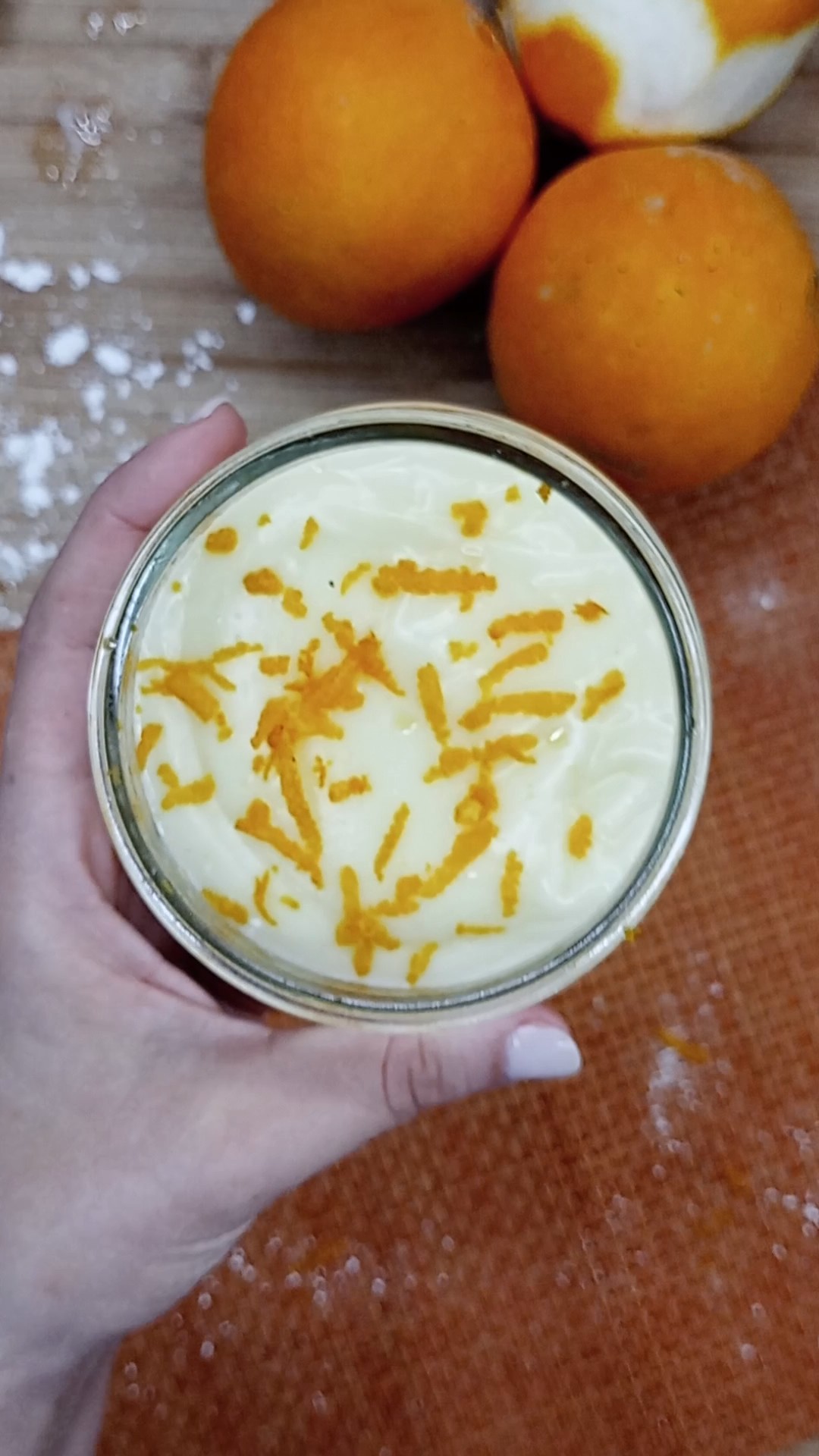 Crème pâtissière à l’orange