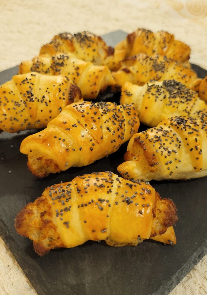 Croissants de Pâte Feuilletée à la Friteuse à Air