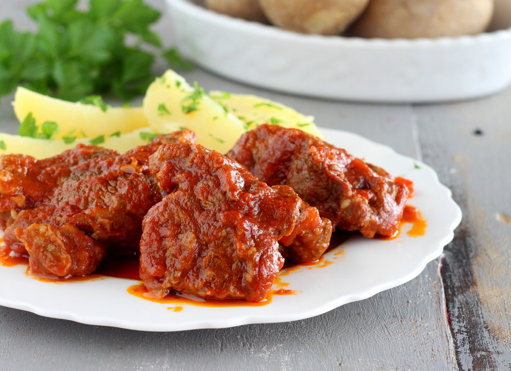 Goulash de bœuf rapide rapide