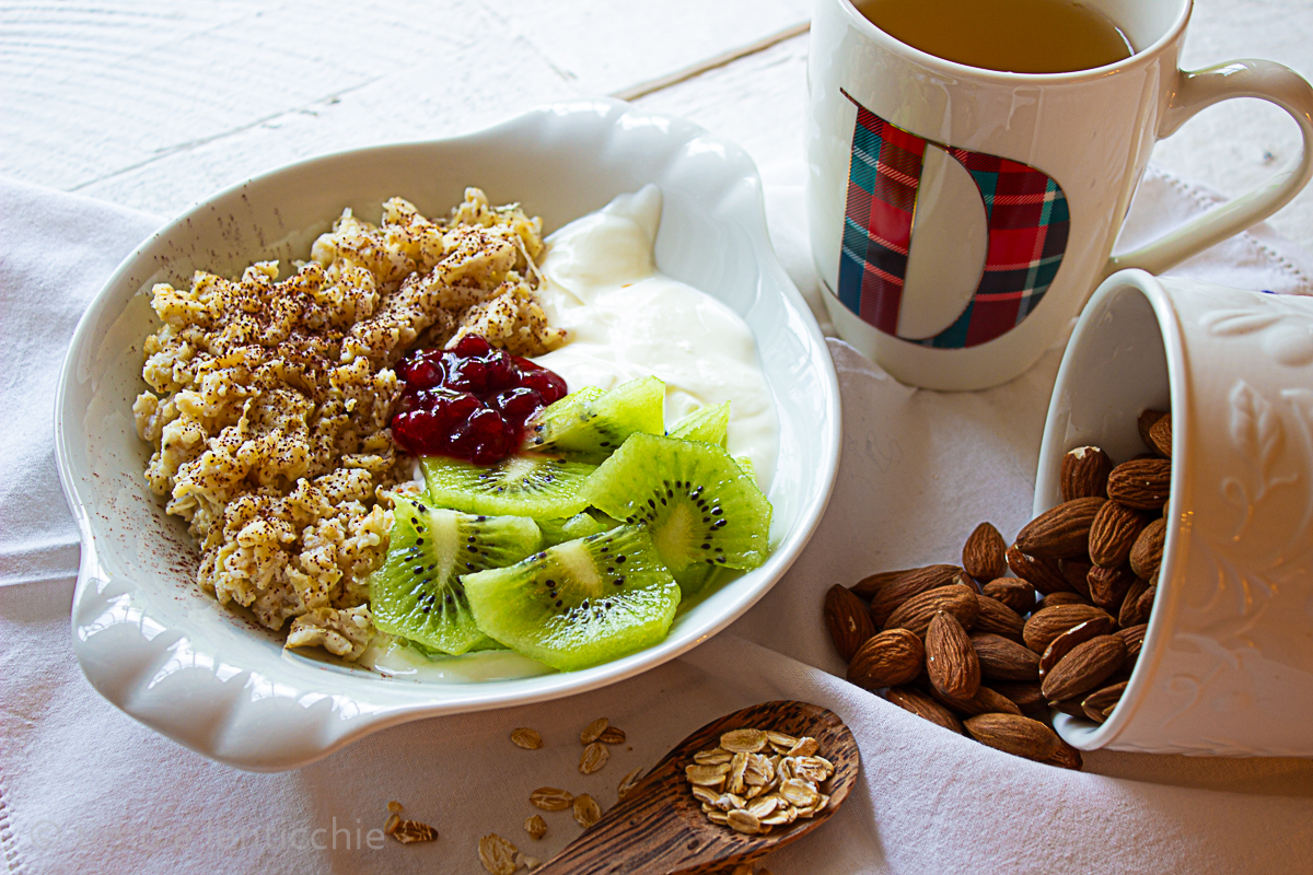 Avoine brouillée scrambled oats