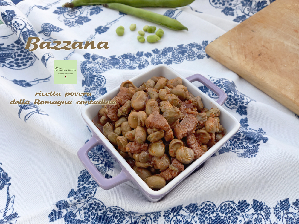 Bazzana (bazèna), recette paysanne de Romagne