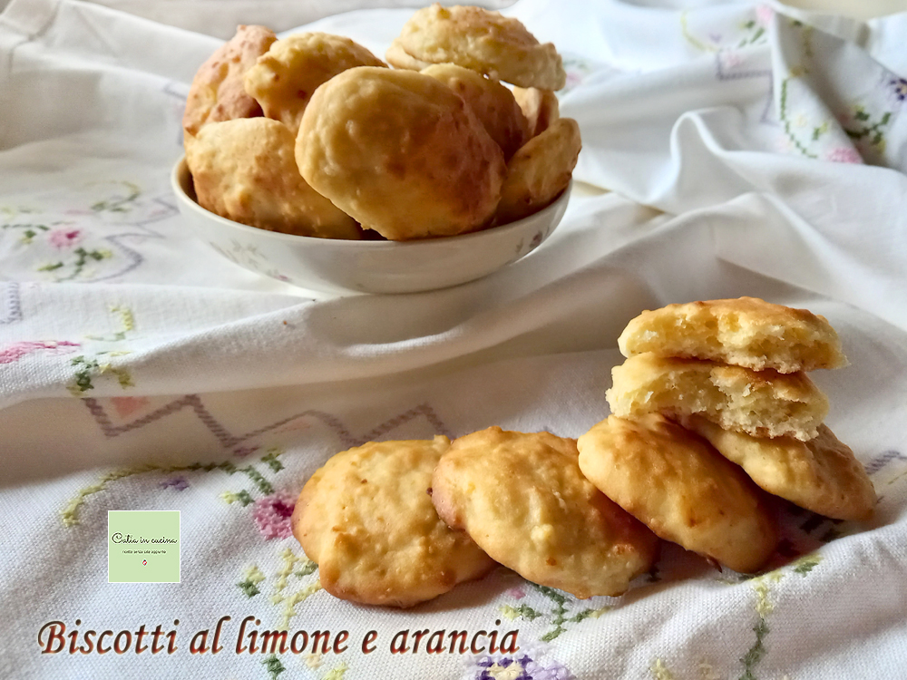 biscuits anti-gaspillage au citron et à l'orange