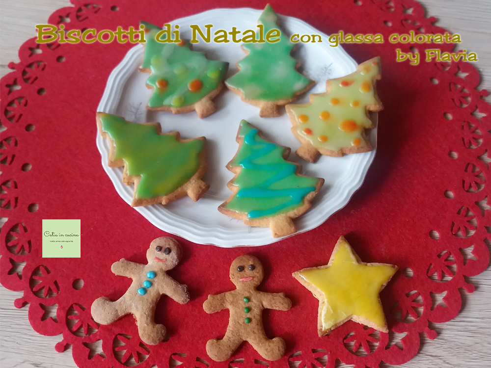 biscuits de Noël avec glaçage coloré par Flavia