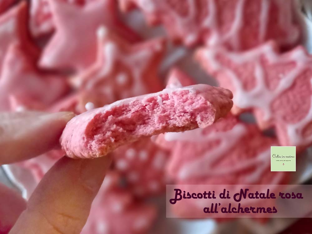 biscuits à l'alchermes