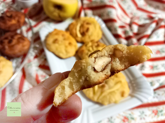 biscuits moelleux à la pomme - intérieur
