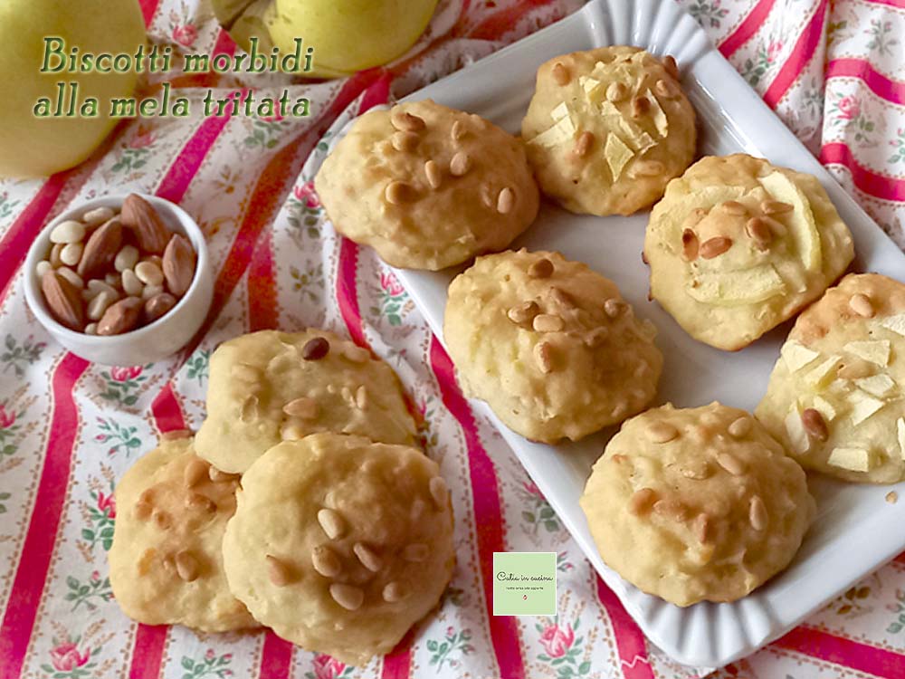 Biscuits moelleux à la pomme râpée