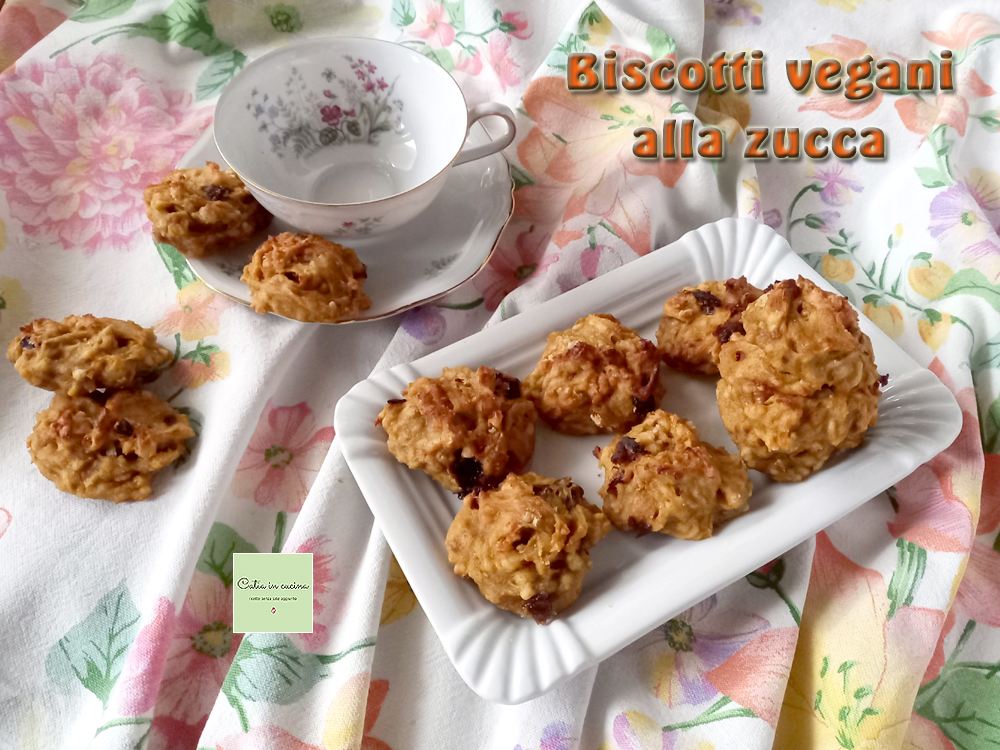 biscuits véganes à la citrouille