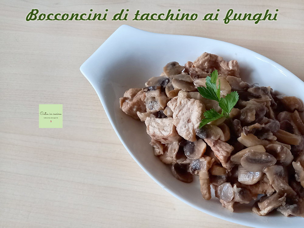 bouchées de dinde aux champignons recette recyclage