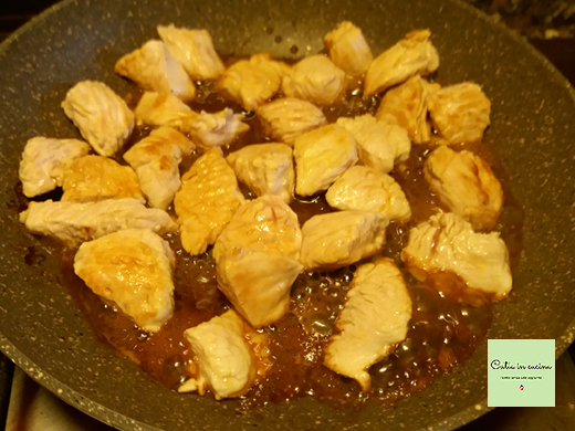 bouchées de dinde cuisson