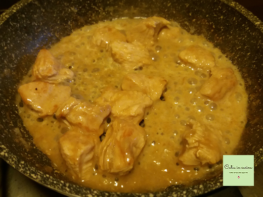 bouchées de dinde cuisson