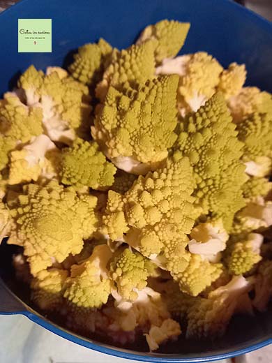 brocoli romanesco cime