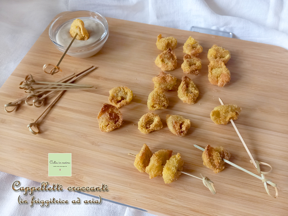 Cappelletti croustillants (à la friteuse à air)