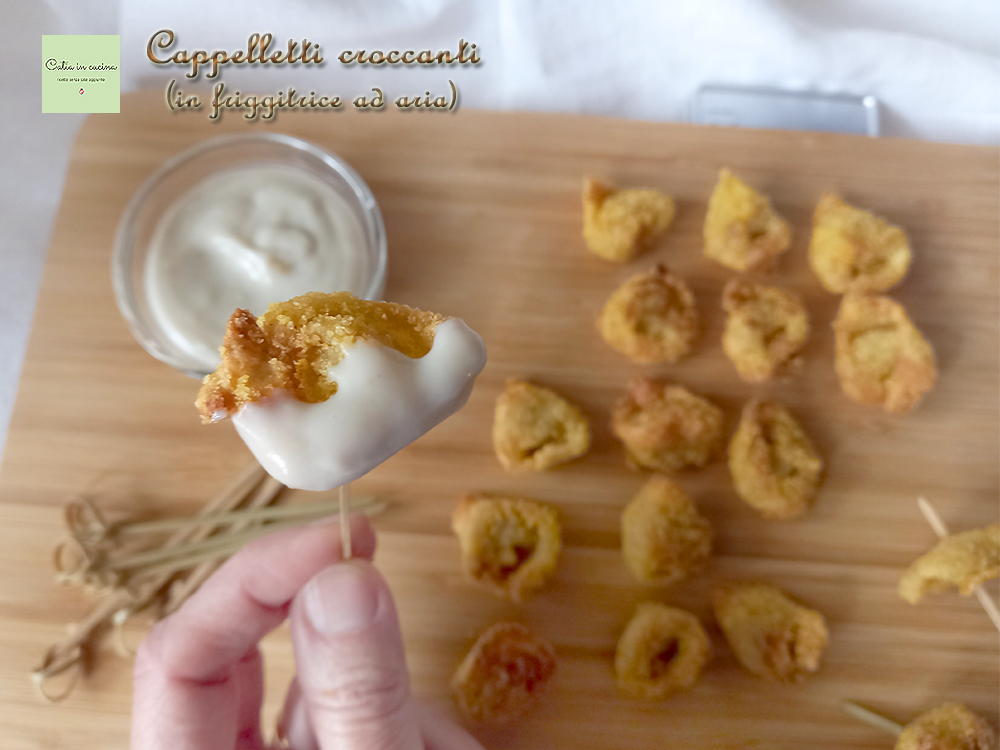 cappelletto avec sauce au fromage