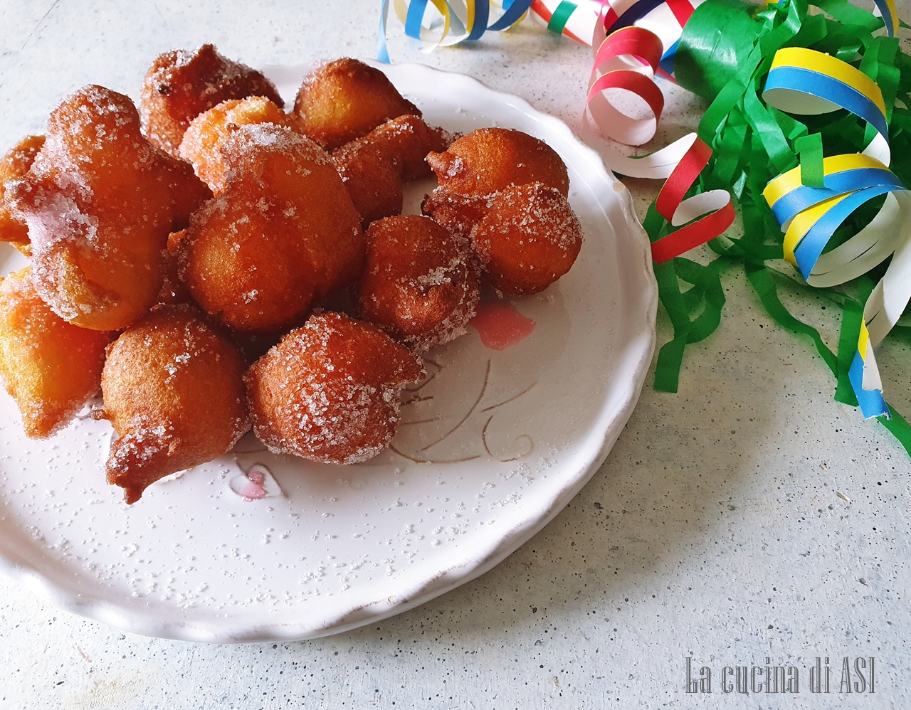 Castagnoles Recette sucrée