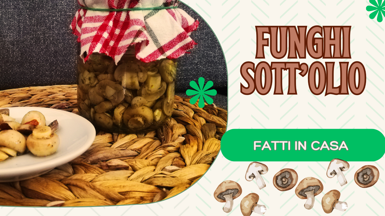 Champignons à l&rsquo;huile recette facile et rapide