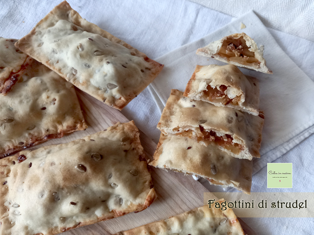 chaussons de strudel double pâte