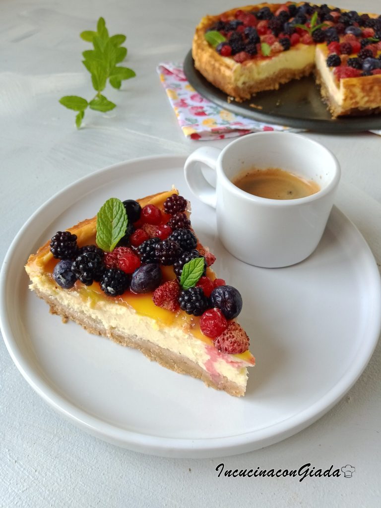 Cheesecake aux fruits des bois