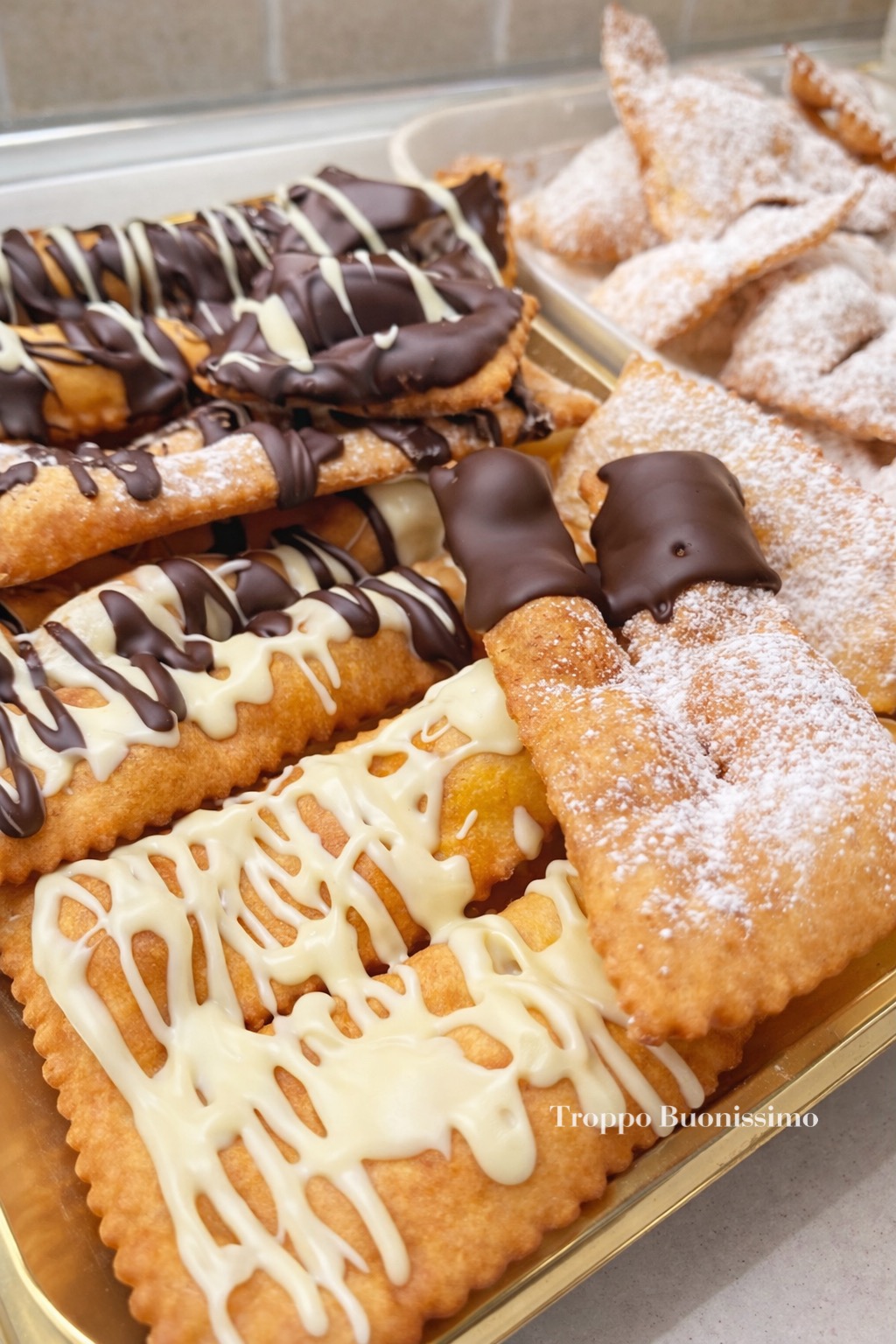 Chiacchiere de Carnaval sans levure – faciles et rapides