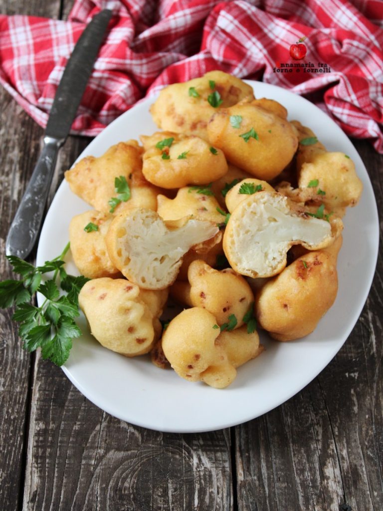 chou-fleur en beignet