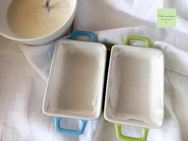 cocottes avec papier sulfurisé