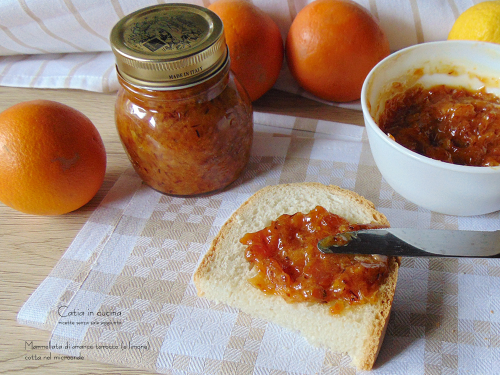 Confiture d&rsquo;oranges sanguines cuite au micro-ondes