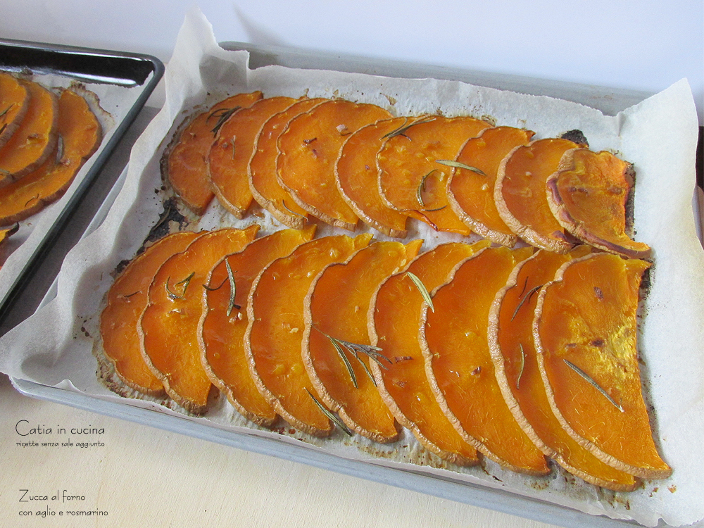 courge au four avec la peau