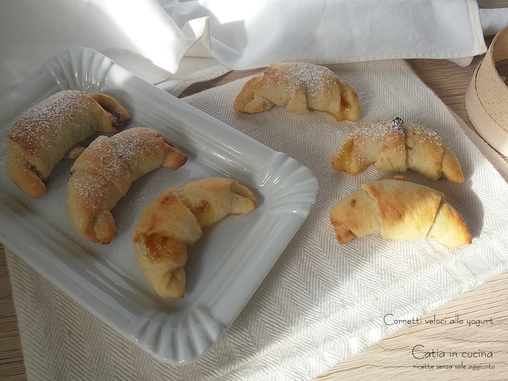 Croissants rapides au yaourt