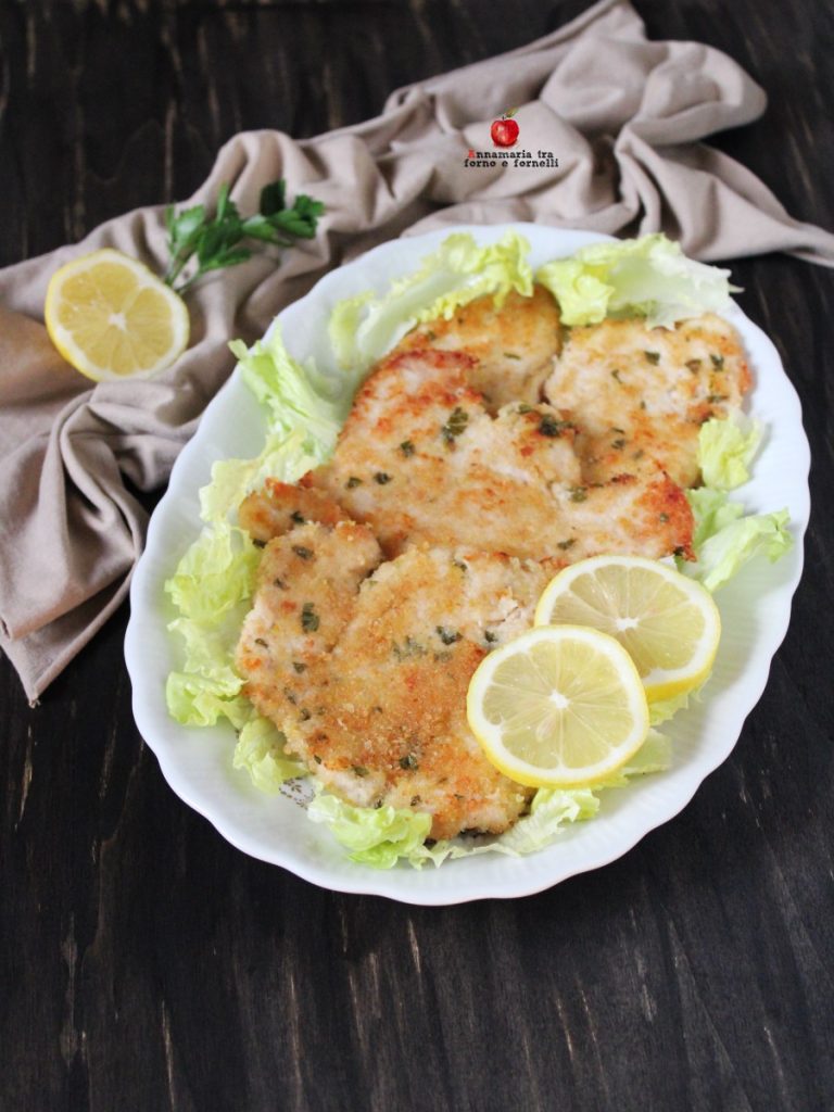 escalope de poulet à la palermitaine au four