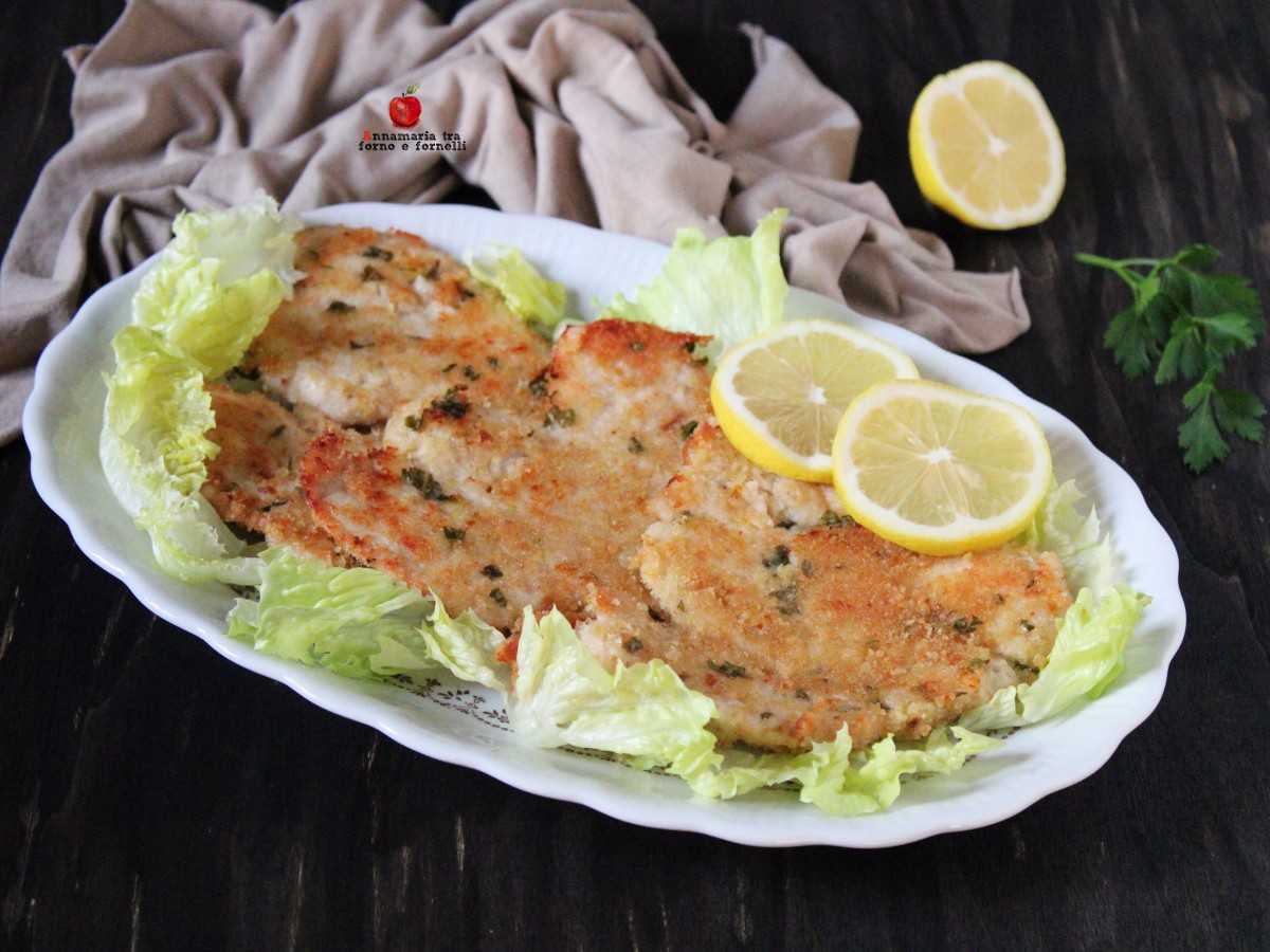 Escalope de poulet à la palermitaine au four