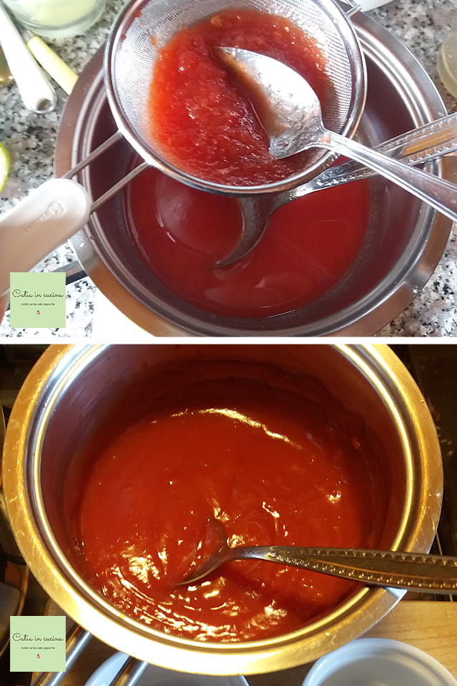 étapes gelée de pastèque