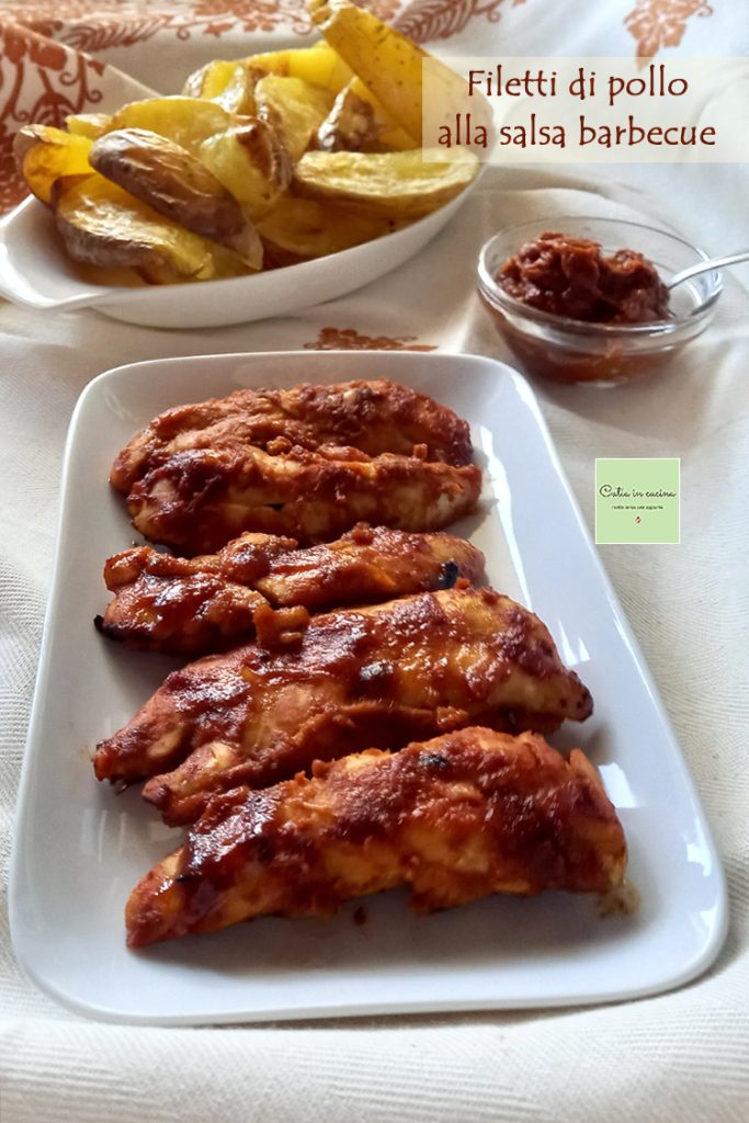 filets de poulet à la sauce barbecue