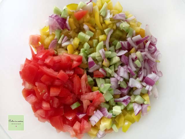 légumes pour gaspacho