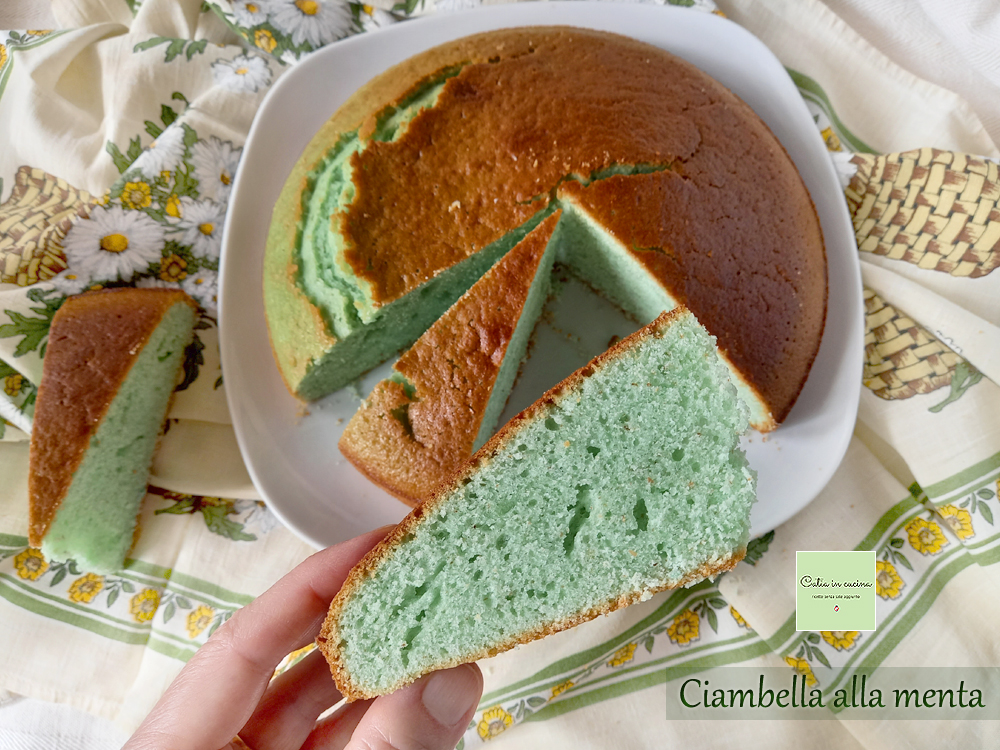 Gâteau à la menthe