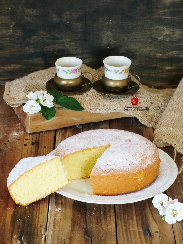 gâteau au lait chaud vertical