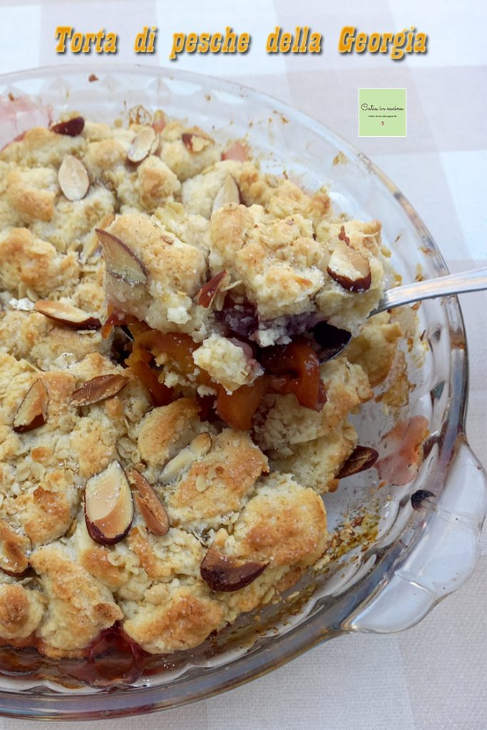 gâteau aux pêches de Géorgie - Peach Cobbler