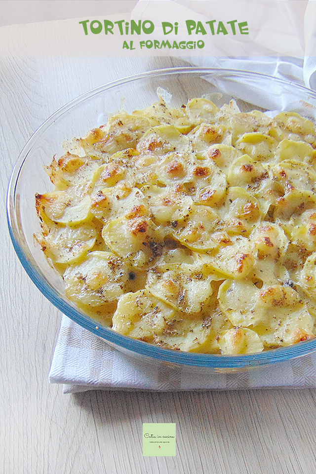 gâteau de pommes de terre au fromage