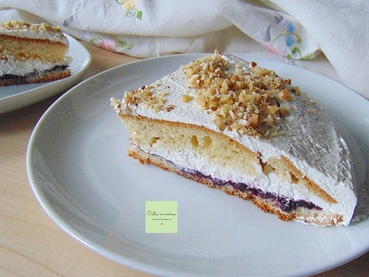 gâteau garni - décoration éclats