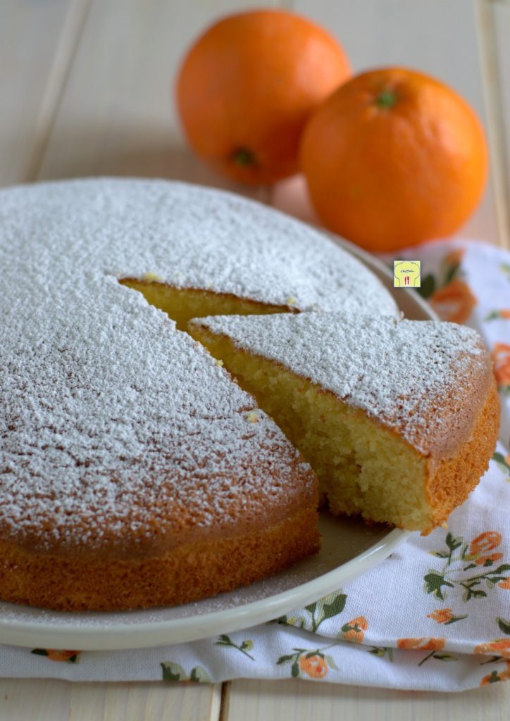 gâteau nuage à l'orange gp