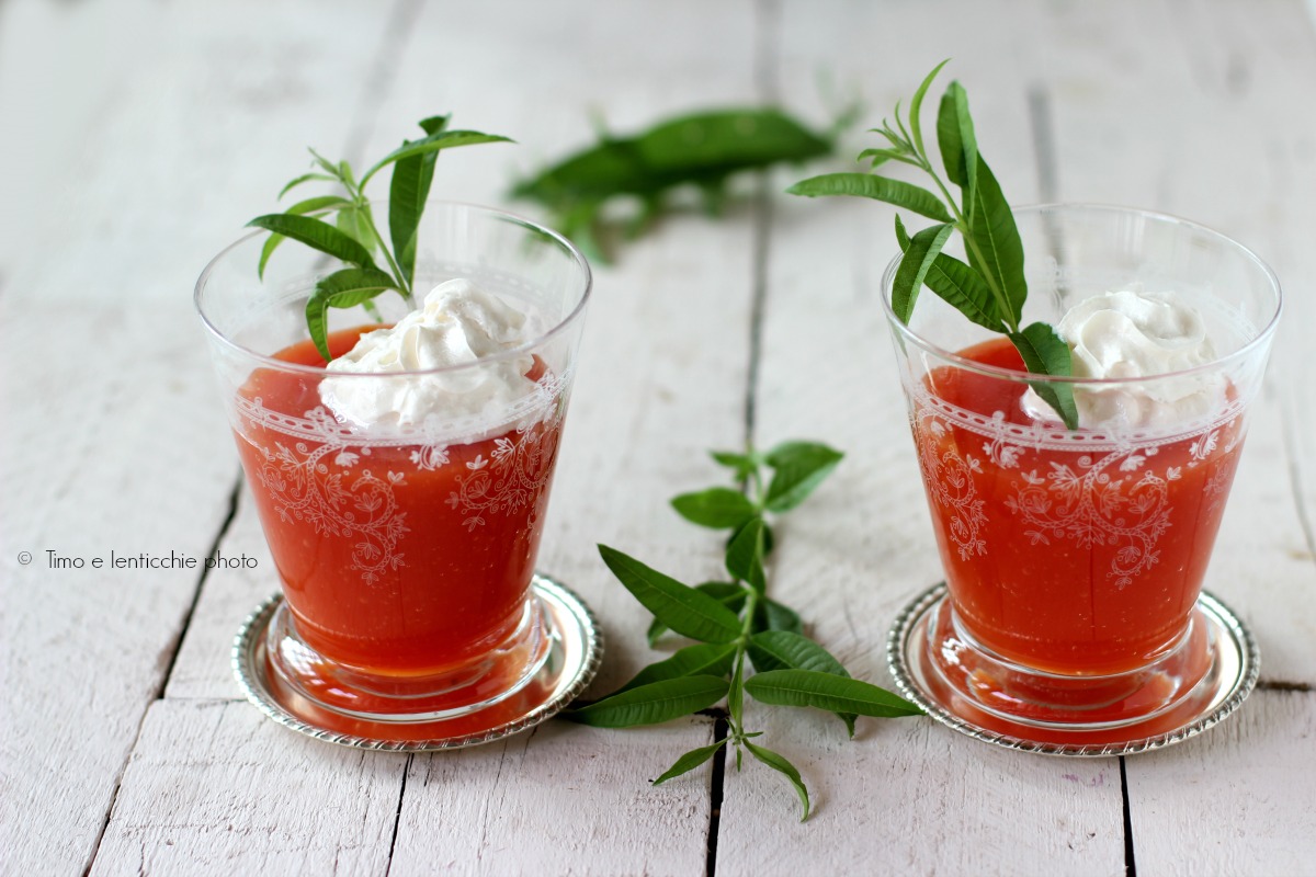 Gelée de pastèque recette végétalienne