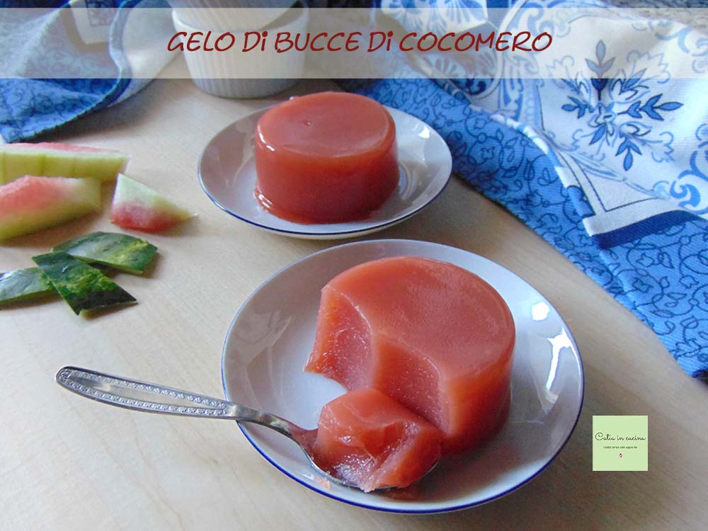 Gélée de pelures de pastèque